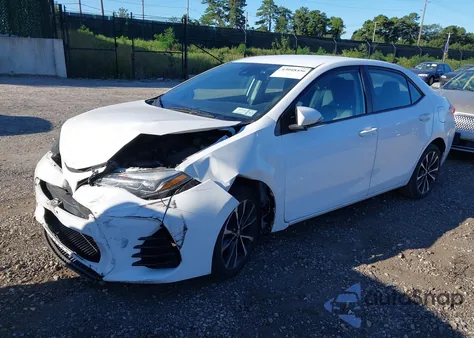 2018 Toyota Corolla Se from USA, damaged, VIN 2T1BURHE8JC034454